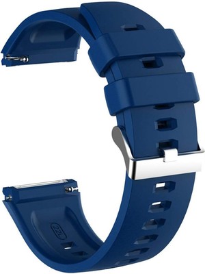 Xiaomi Mi Watch Için Kordon, Silicone Rapidbands Lacivert