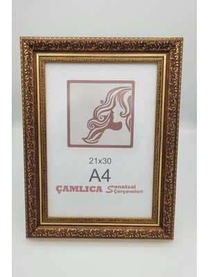 A4 21 x 30 Varaklı Diploma Çerçevesi