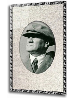 Atatürk Cam Tablo 4 mm Dayanıklı Cam