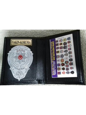 Aldatmaz Yakın Koruma Rozetli Cüzdan Satınal.sadece Yakın Koruma Pers Satın Alabılır.sıvıle Satılmaz.