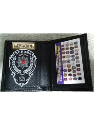 Aldatmaz Yakın Koruma Rozetli Cüzdan Satınal.sadece Yakın Koruma Pers Satın Alabılır.sıvıle Satılmaz.