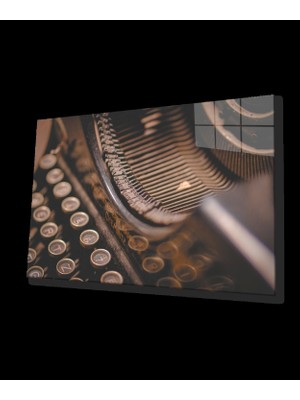 Marsilyan- Daktilo Cam Tablo   Typewriter