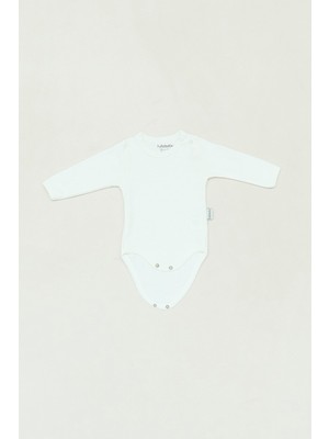 %100 Pamuk Bisiklet Yaka Unisex Çocuk Zıbın