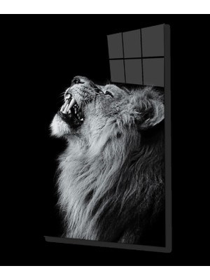 Marsilyan- Aslan  Cam Tablo, Lion