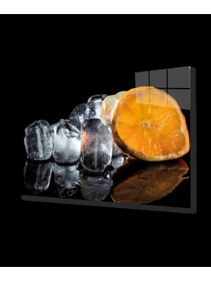 Marsilyan- Portakal Cam Tablo Orange