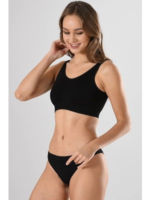 Miss Fit 11027 Kalın Askılı Pedli Bustiyer