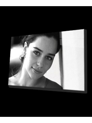 Marsilyan- Siyah Beyaz Insan Fotoğrafları Kadın Cam Tablo