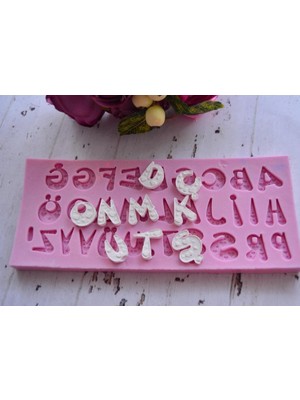Ipek Hobi Neşeli Harfler Silikon Kalıp