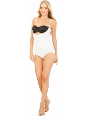Modinn Ayar Askılı Göğüssüz Body Korse 1137