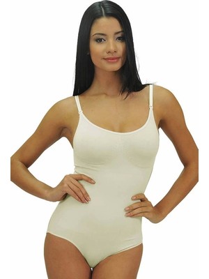 Beruflic Slip Kesim Çıtçıtlı Body Korse 1040