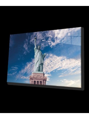 Marsilyan- Özgürlük Heykeli Cam Tablo Statue Of Liberty