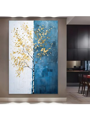 Emya Home Sonbahar Ağacı Kanvas Tablo