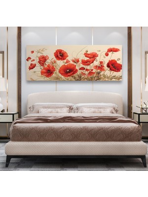 Emya Home Yatak Odası Panoramik Kanvas Tablo