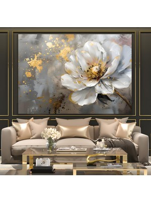 Emya Home Pastel Çiçekler Kanvas Tablo