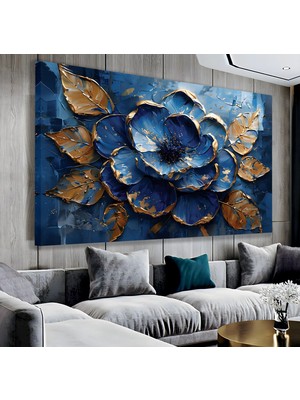 Emya Home Canlı Çiçekler Kanvas Tablo