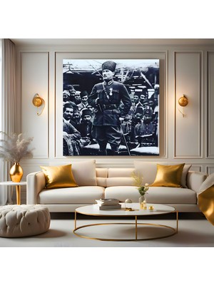Emya Home Atatürk Kanvas Tablo