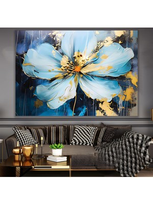 Emya Home Canlı Çiçekler Kanvas Tablo
