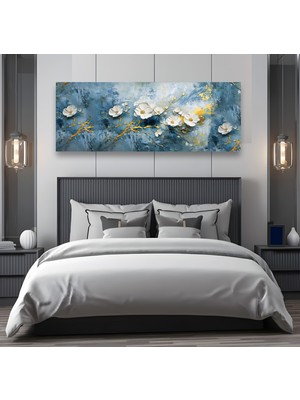 Emya Home Yatak Odası Panoramik Kanvas Tablo