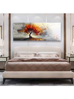 Emya Home Yatak Başlığı Panoramik Kanvas Tablo