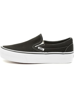 Vans Vn00018Eblk1 Ua Classic Slip-On Platform Unisex Spor Ayakkabi Siyah
