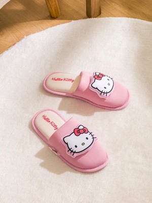 LC Waikiki Lcw Home Karışık Hello Kitty Baskılı Kadın Ev Terliği