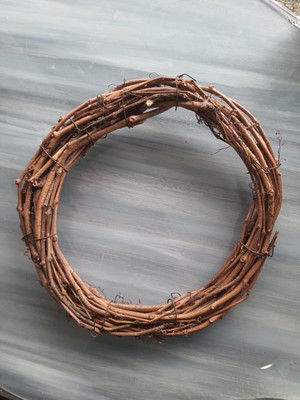 Doğal Sarmaşık Çelenk 1 Adet 30 cm, Çember, Kapı Süsü, Dekor