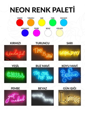 Happy Birthday Neon LED Duvar Aydınlatması Doğum Günü Yazısı