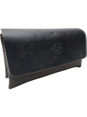 '' Kanvas-Suni Deri''  Erkek Günlük Kullanıma Uygun  El Çantası (Portföy )