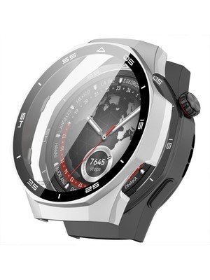 Sneezy Huawei Watch Gt5 Pro 46MM Kasa Uyumlu Kılıf Sert Pc Kasa ve Ekran Koruyucu Kılıf