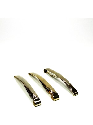 Royaleks 3 Adet Metal Klasik Saç Tokası Orijinal 9 cm