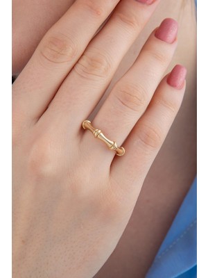 Fiyonk Kuyumculuk 14 Ayar Kemik Yüzük