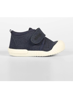 Vicco Anka II Erkek Çocuk Lacivert İlk Adım Ayakkabı Tekstil Malzeme Termo Taban