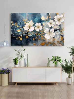 Taulart Ultra Yüksek Çözünürlüklü Cam Harika Çiçek Tablosu Kırılmaz Cam Tablo Ev, Salon, Hediyesi