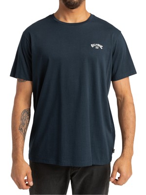 Billabong Arch Crew Ss Erkek Mavi Tişört