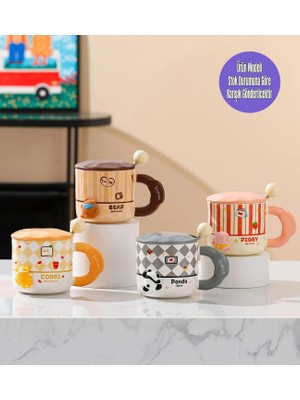 Sevimli Hayvanlar Mıknatıslı Seramik Kupa