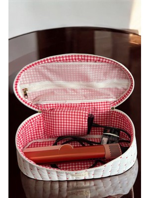 Bahels Kalp Airstrait Uyumlu Batarya Bölmeli Tüm Saç Şekillendirici Için Xl Boy Çanta Seyahat Çantası