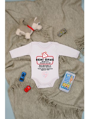 %100 Beni Öpme Baskılı Zıbın & Body