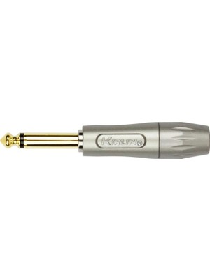 Kirlin CF-2306PFGX1P 1/4 Altın Kaplama Mono Metal Jak Konnektör