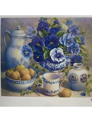 5d Yapışan Boncuk Goblen 30 x 40 cm Mozaik Tablo Pano 60332