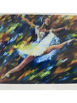 5d Yapışan Boncuk Goblen 30 x 40 cm Mozaik Tablo Pano 60384
