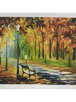5d Yapışan Boncuk Goblen 30 x 40 cm Mozaik Tablo Pano 60286