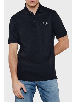 Armani Exchange  Pamuk Regular Fit Polo Yaka T Shirt Erkek Polo Yaka T Shirt XM000330 AF10366 UB101