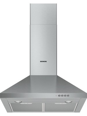 Siemens 60 CM Inox Davlumbaz Duvar Tipi 380 m3/sa E Enerji Verimliliği ile Sessiz Çalışma LC64PCC50T