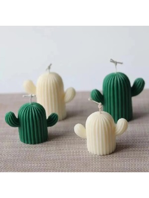 Ipek Hobi  Kaktüs Mum Kalıbı