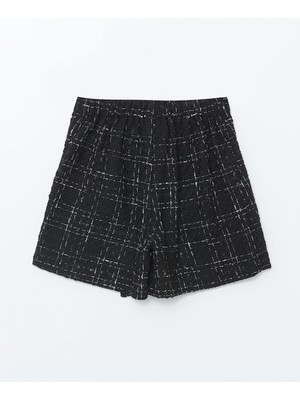 Lcw Kids Beli Lastikli Kız Çocuk Tüvit Şort Etek