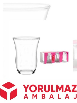 Paşabahçe 42191 Sade Çay Bardak 6 Lı Paket