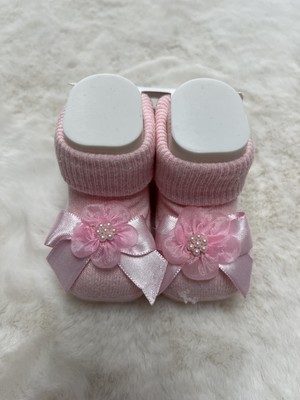 Incili Ayaklı Çorap