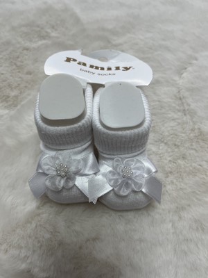 Incili Ayaklı Çorap