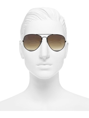 Techno Station Vintage Fashion Hafif  Unisex Güneş Gözlüğü Unisex Güneş Gözlüğü Oval Çerçeve Kahverengi A06