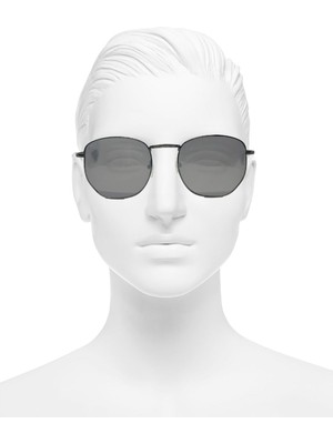 Techno Station Vintage Fashion Hafif  Unisex Güneş Gözlüğü Unisex Güneş Gözlüğü Siyah Çerçeveli Şık GüneşMo.14